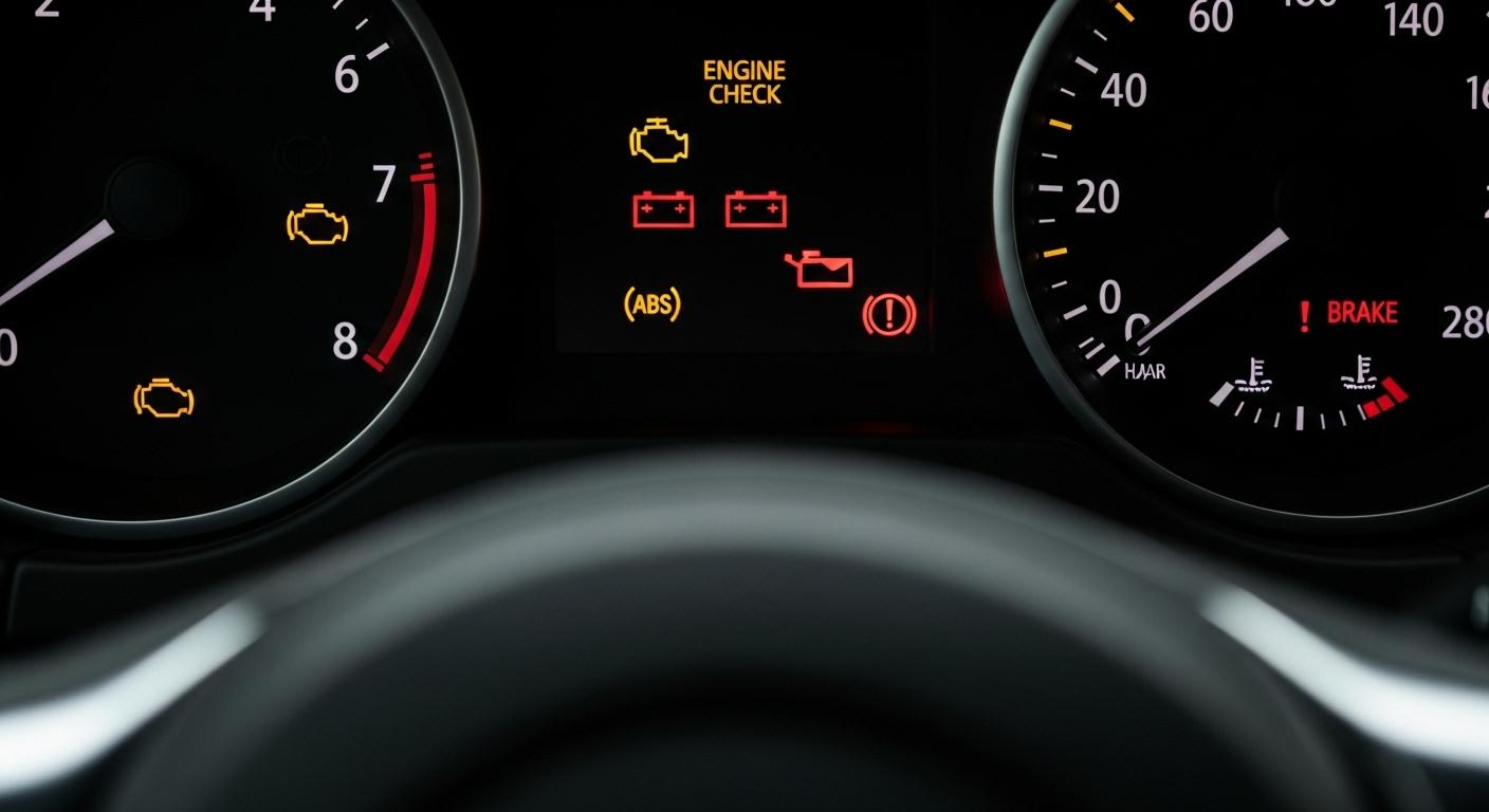 자동차 경고등 기호