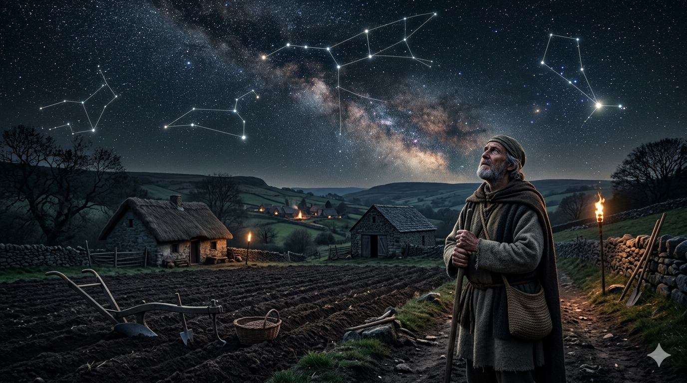 고대 농부들은 왜 별을 보고 농사를 지었을까: 별자리와 달력으로 정해진 농사 시기