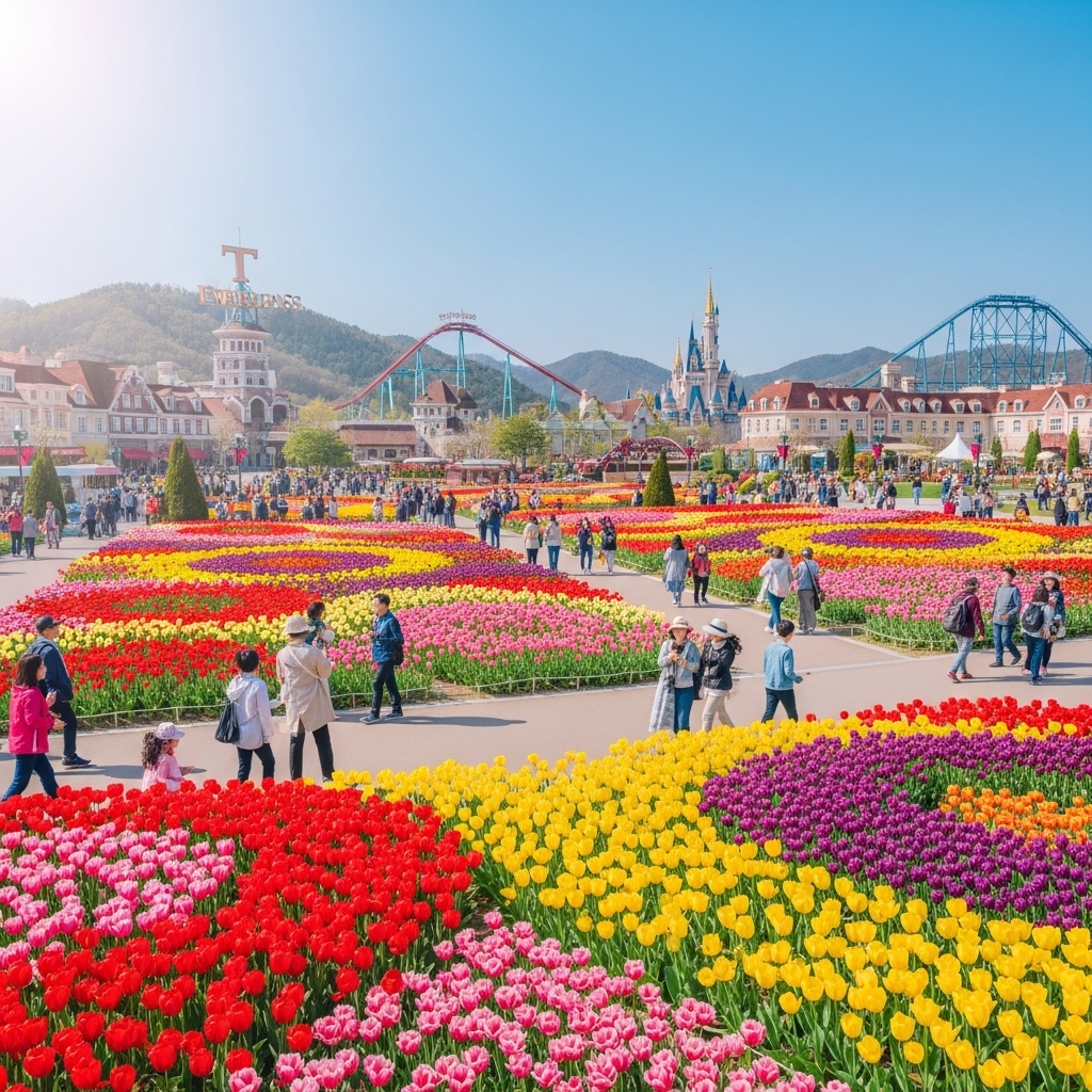 에버랜드 튤립축제 2026 기간·입장료 총정리