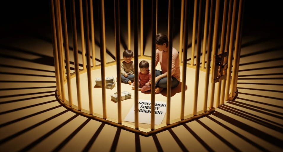 정부 지원금 복지 트랩 자녀 소득 합산 해결 방법