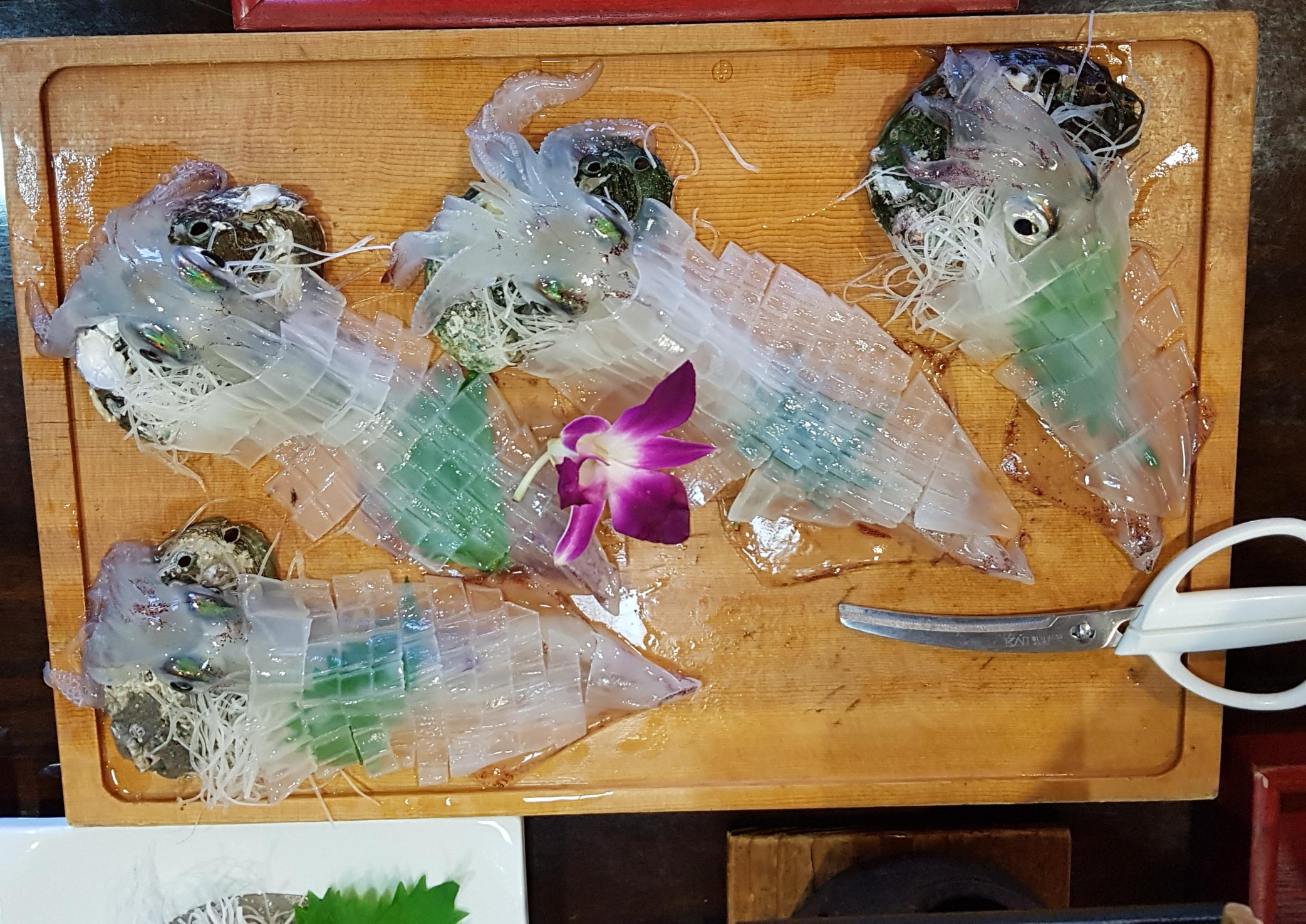 요부코 오징어회