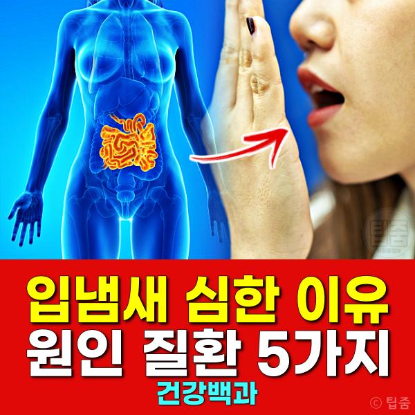 입냄새 심한 이유 입냄새 원인 질환