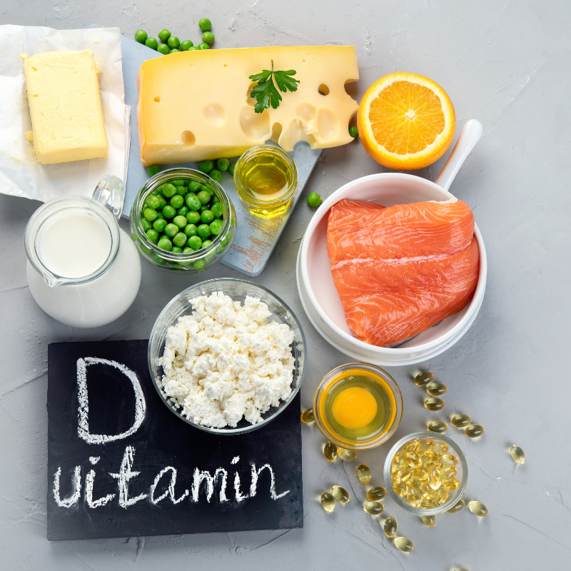 비타민 D 음식 사진