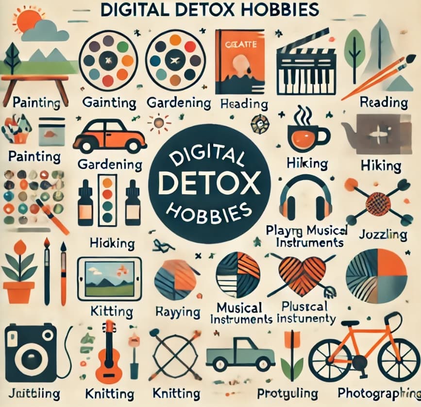 디지털 디톡스를 위한 창의적인 취미 10선: 스마트폰 없이 나를 채우는 방법