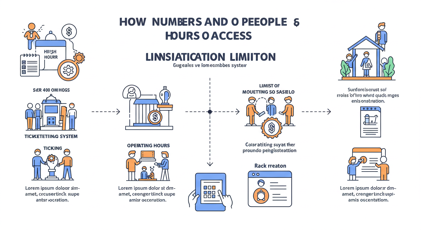 출입 인원과 시간은 어떻게 제한되나요?