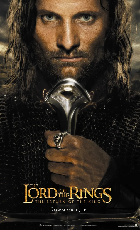 반지의제왕 왕의귀환 포스터