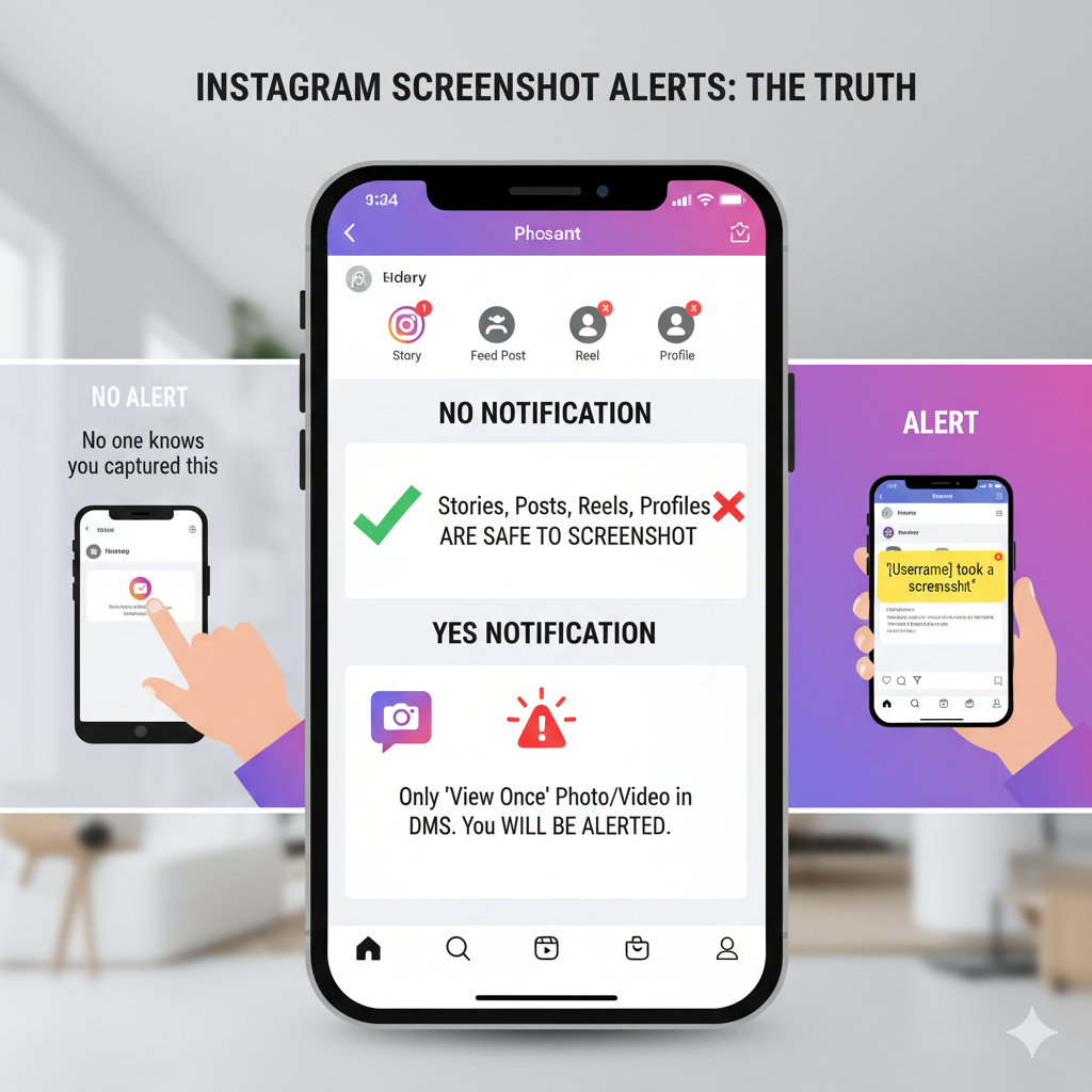 인스타그램 캡처 알림 뜨나요?｜스토리&middot;DM&middot;릴스별 캡처 알림 여부 완벽정리