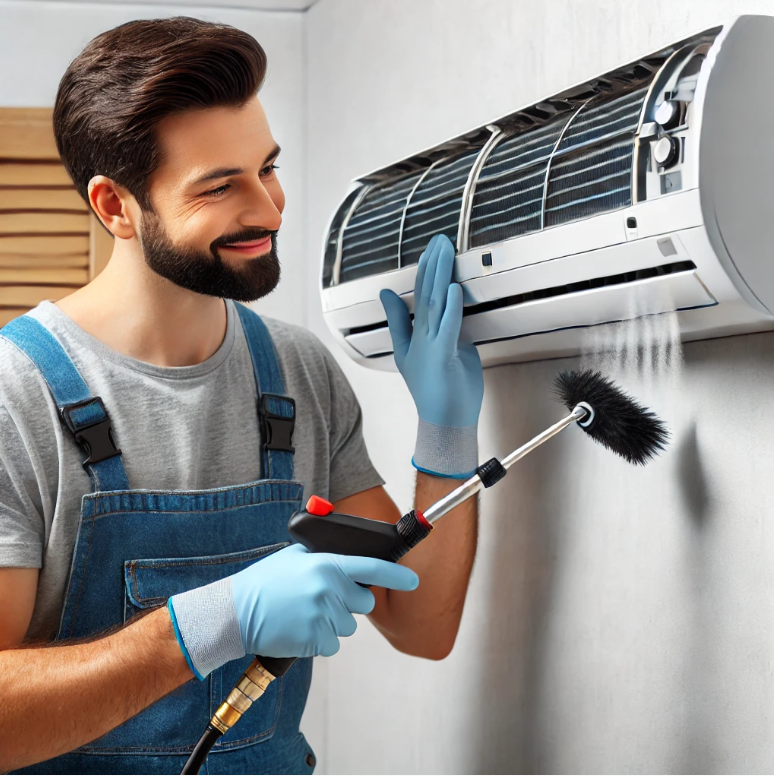 벽걸이 에어컨 청소방법3