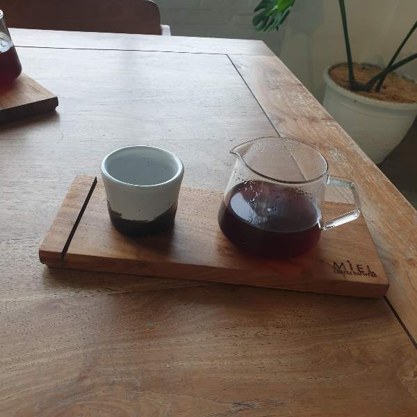 미엘 커피 짱구(MIEL Coffee Canggu): 발리 짱구(Bali Canggu) 지역 카페 ②_ Arca Ulian Washed (발리) 핫 커피