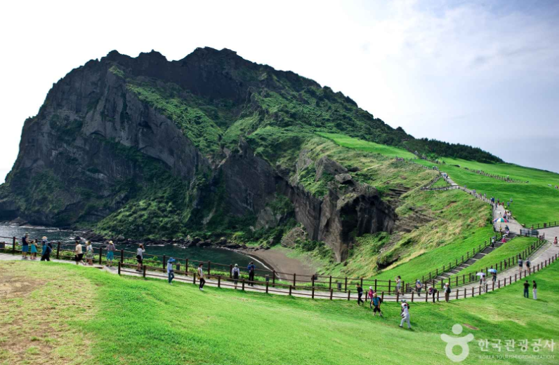 제주 성산일출봉 사진