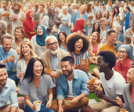 각양 각색의 사람들