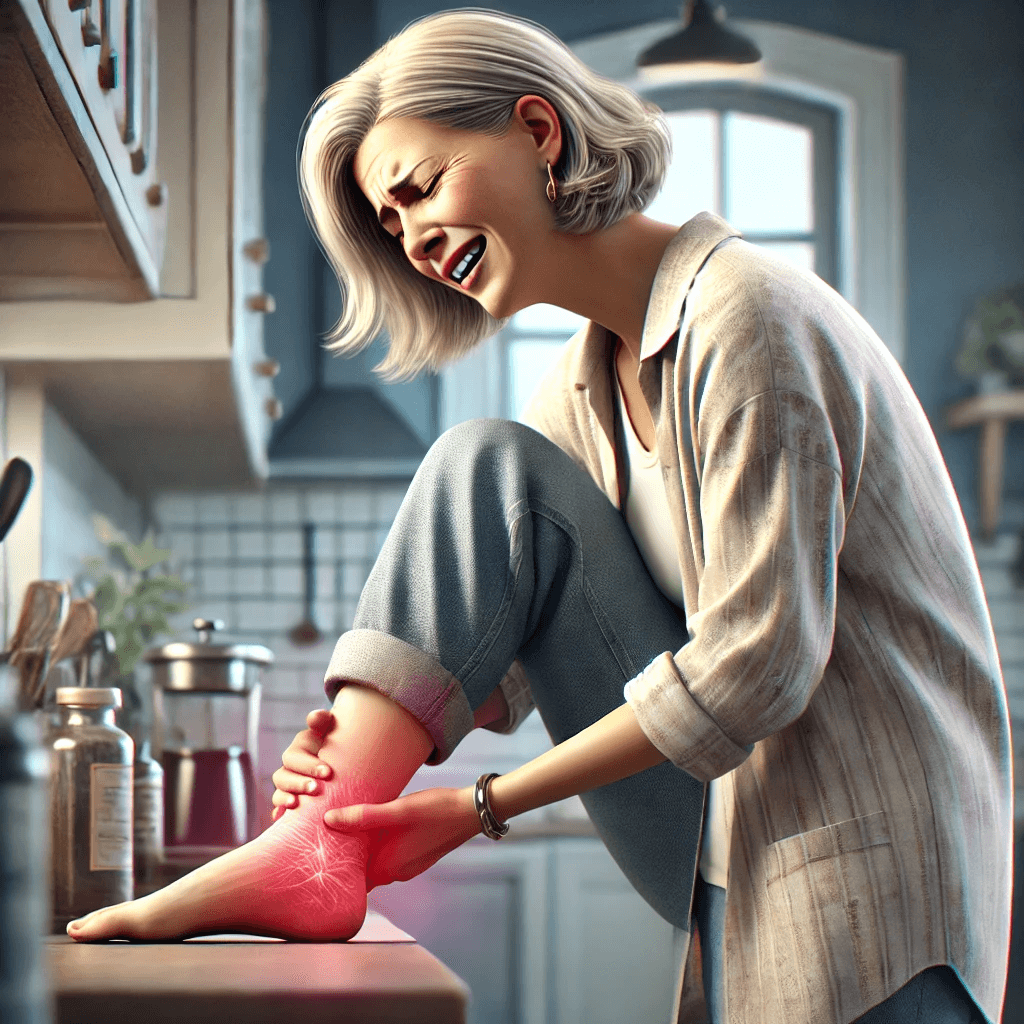 40대 주부 족저근막염 통증 관련 사진