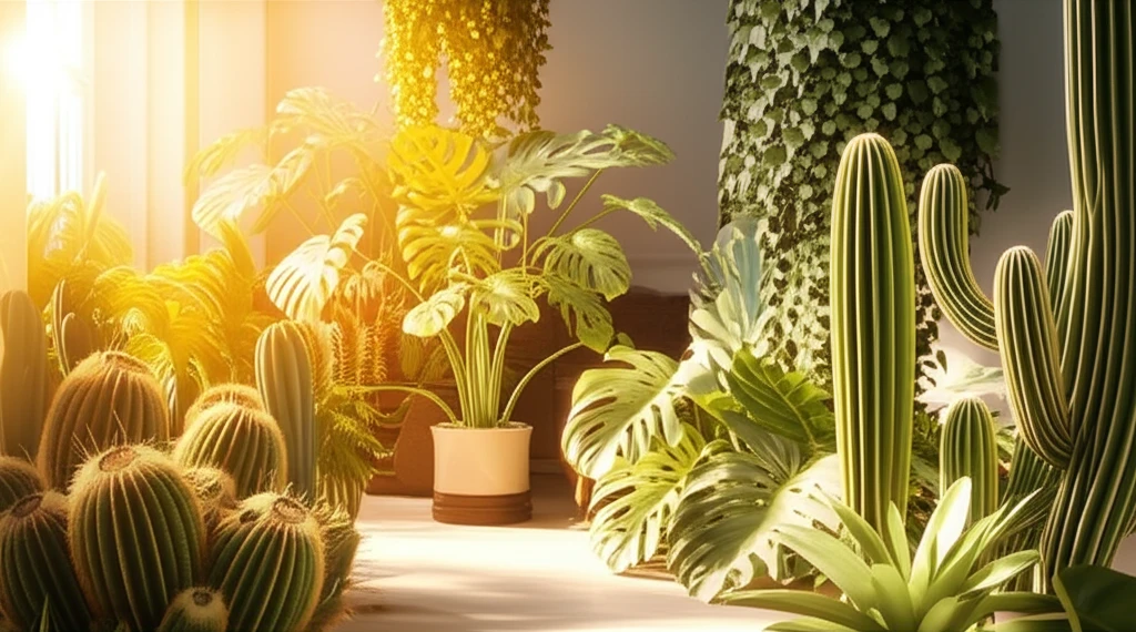 실패 없는 식물 키우기: 빛의 중요성..