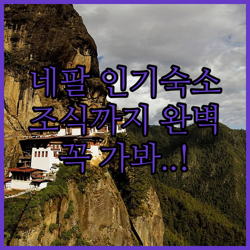 네팔 반디푸르 바랏푸르 인기 숙소 5..