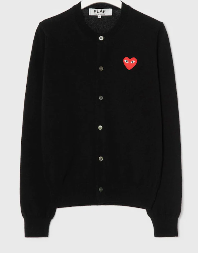 남성 명품 가디건 브랜드 - 꼼데가르송