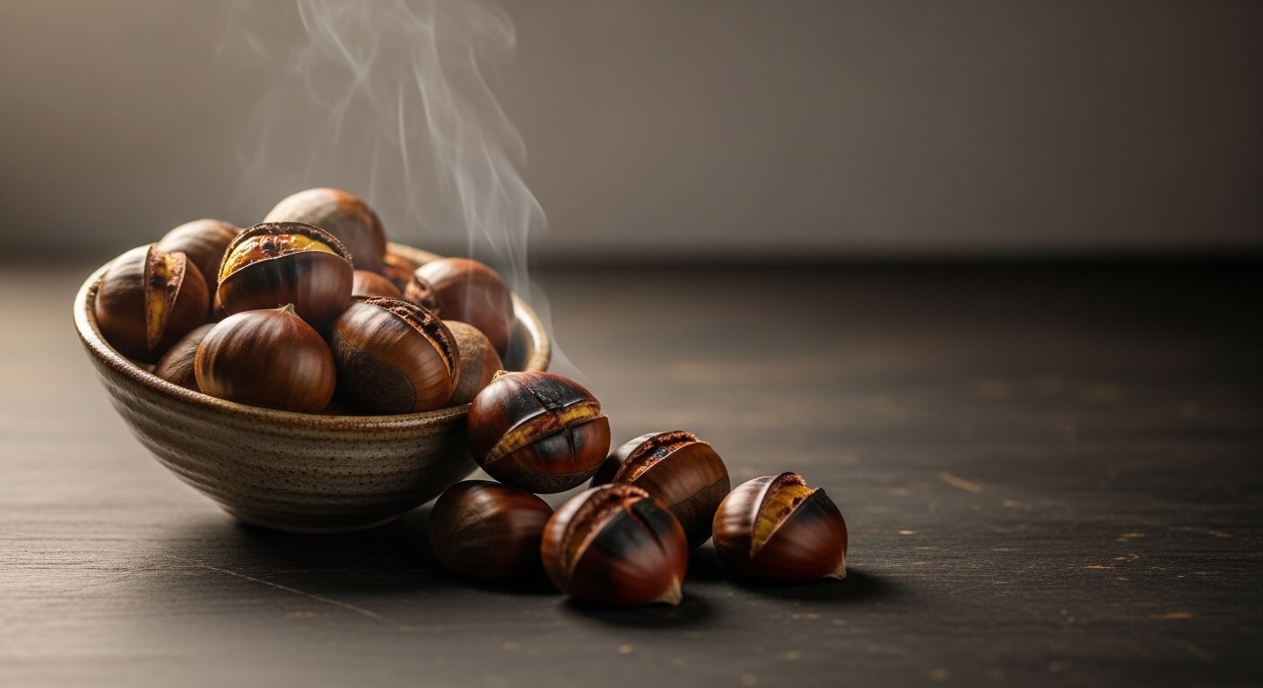 겨울철 건강간식 밤 효능 (밤, 영양, 다이어트)