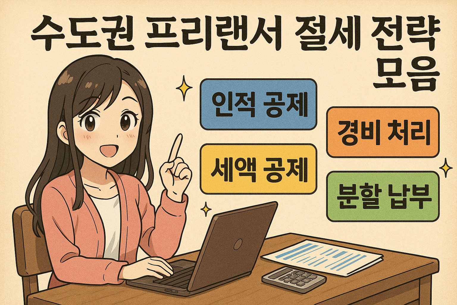 수도권 프리랜서 절세 전략 관련 이미지