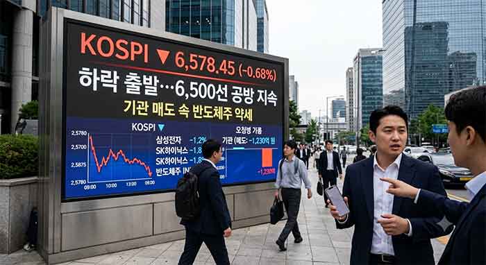 모니터를 바라보는 사람들로 표현.