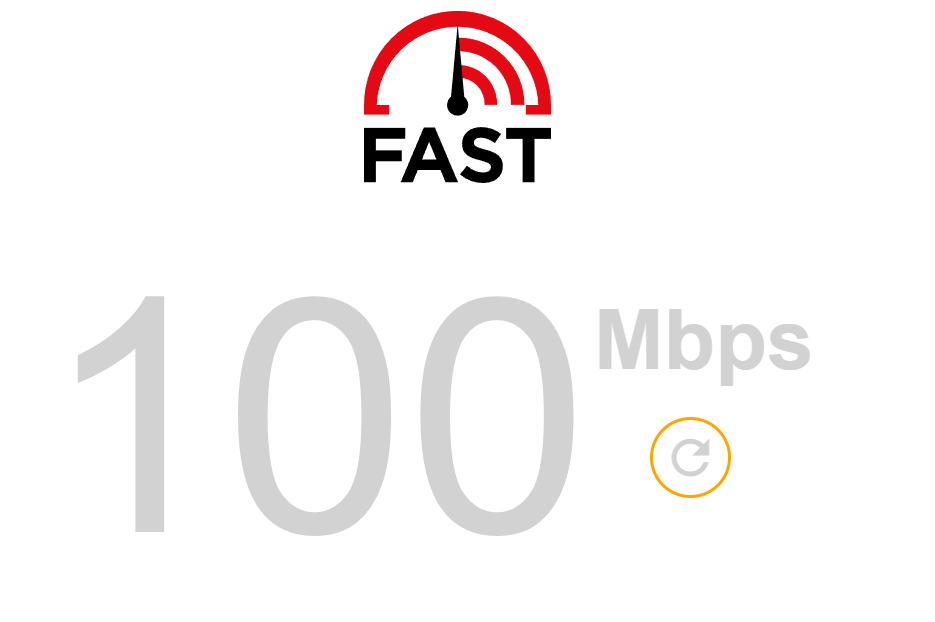 인터넷 속도 측정 fast