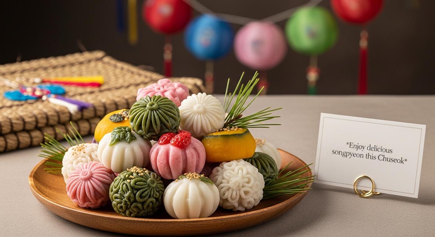 *올해 추석엔 맛있는 송편 편하게 드세요*