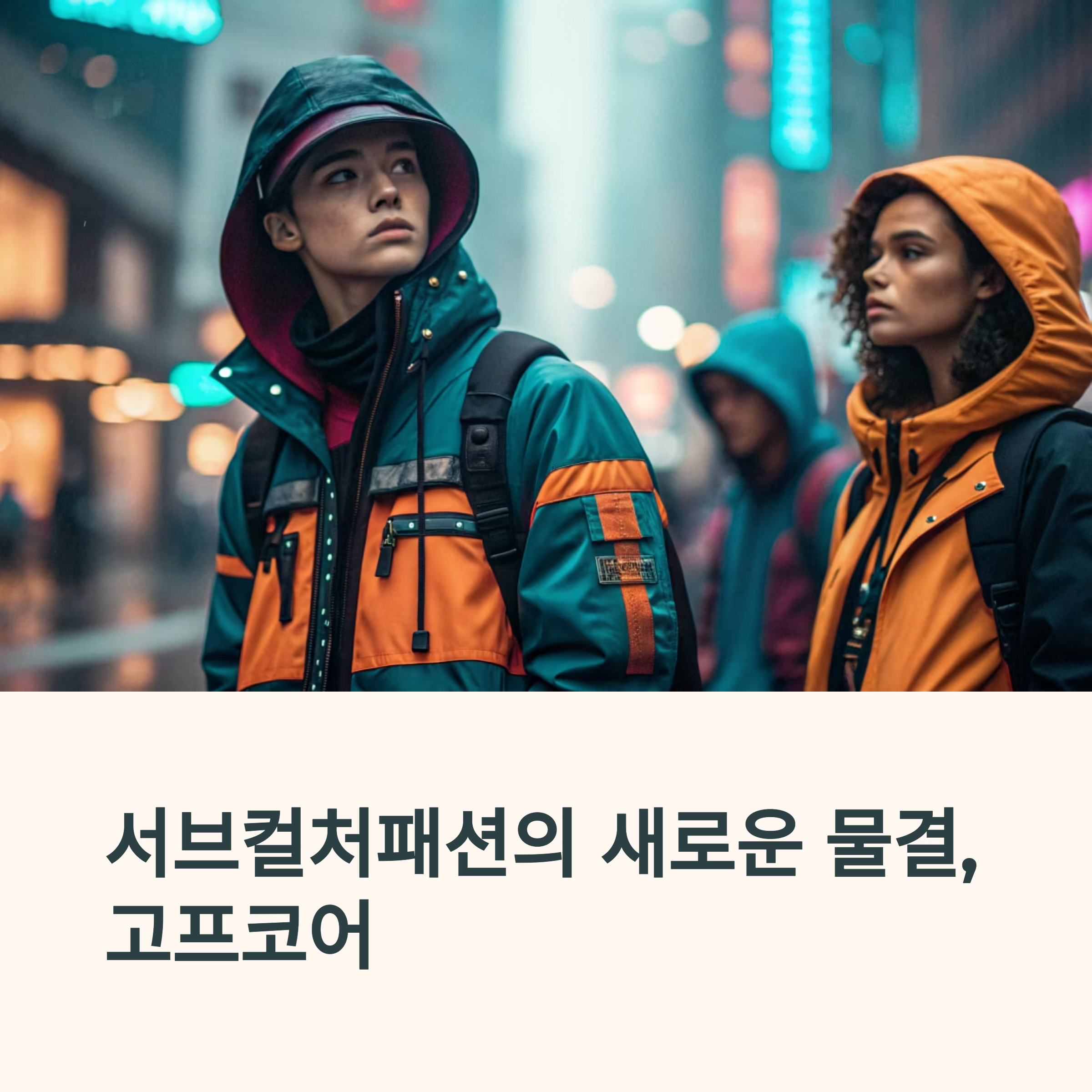 서브컬처패션의 진화, 고프코어가 도시를 점령하다