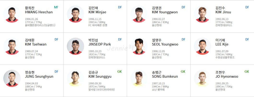 한국-축구-국가대표팀-명단2