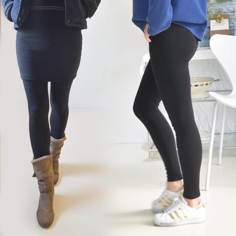 밍크 융 치마 레깅스 기모안감 겨울 한파용 스커트