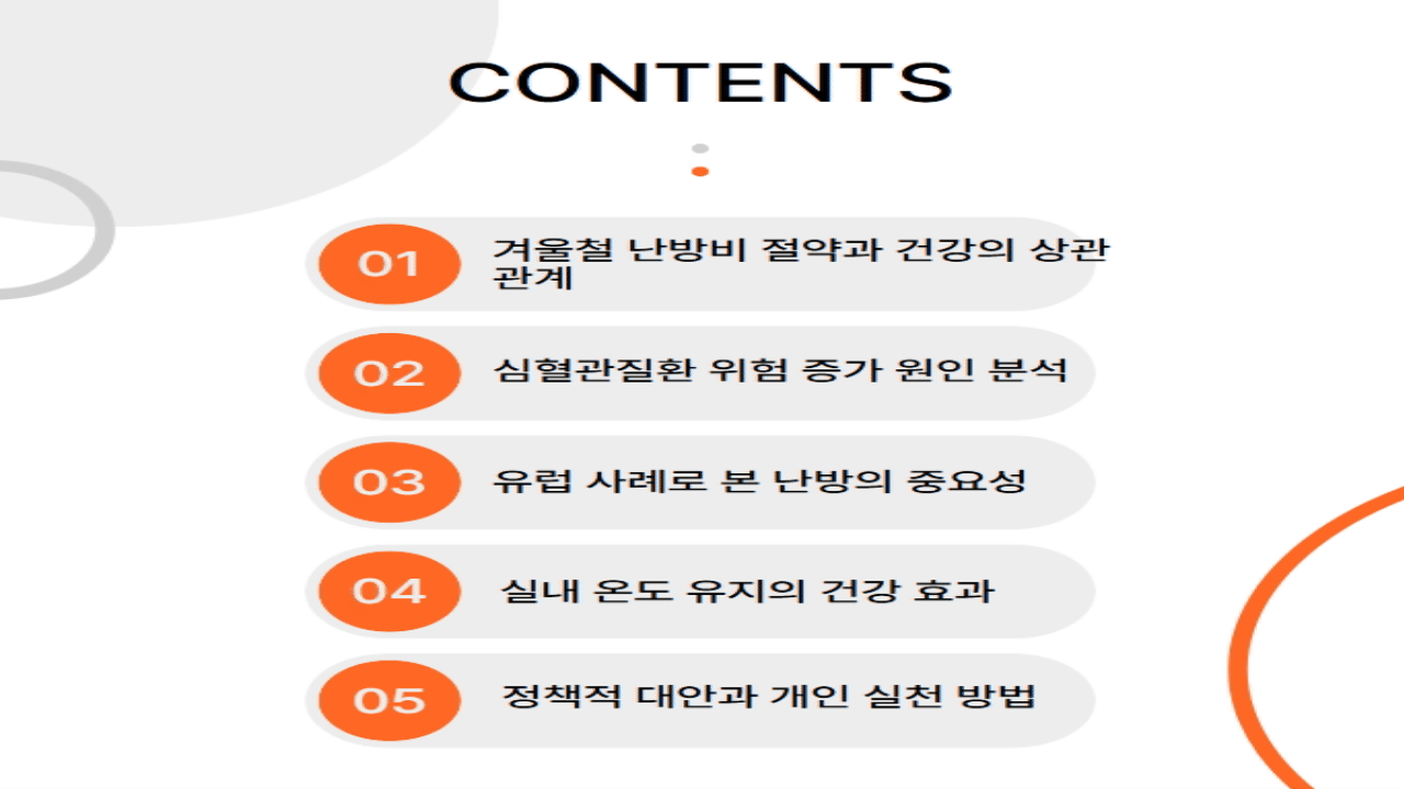 난방비절약