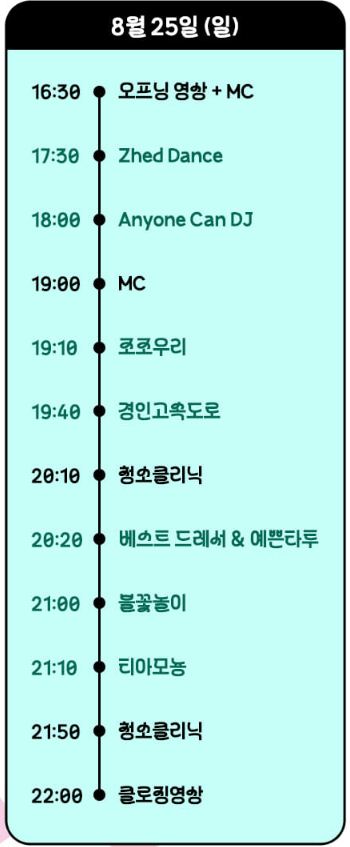 DO ZONE 일정