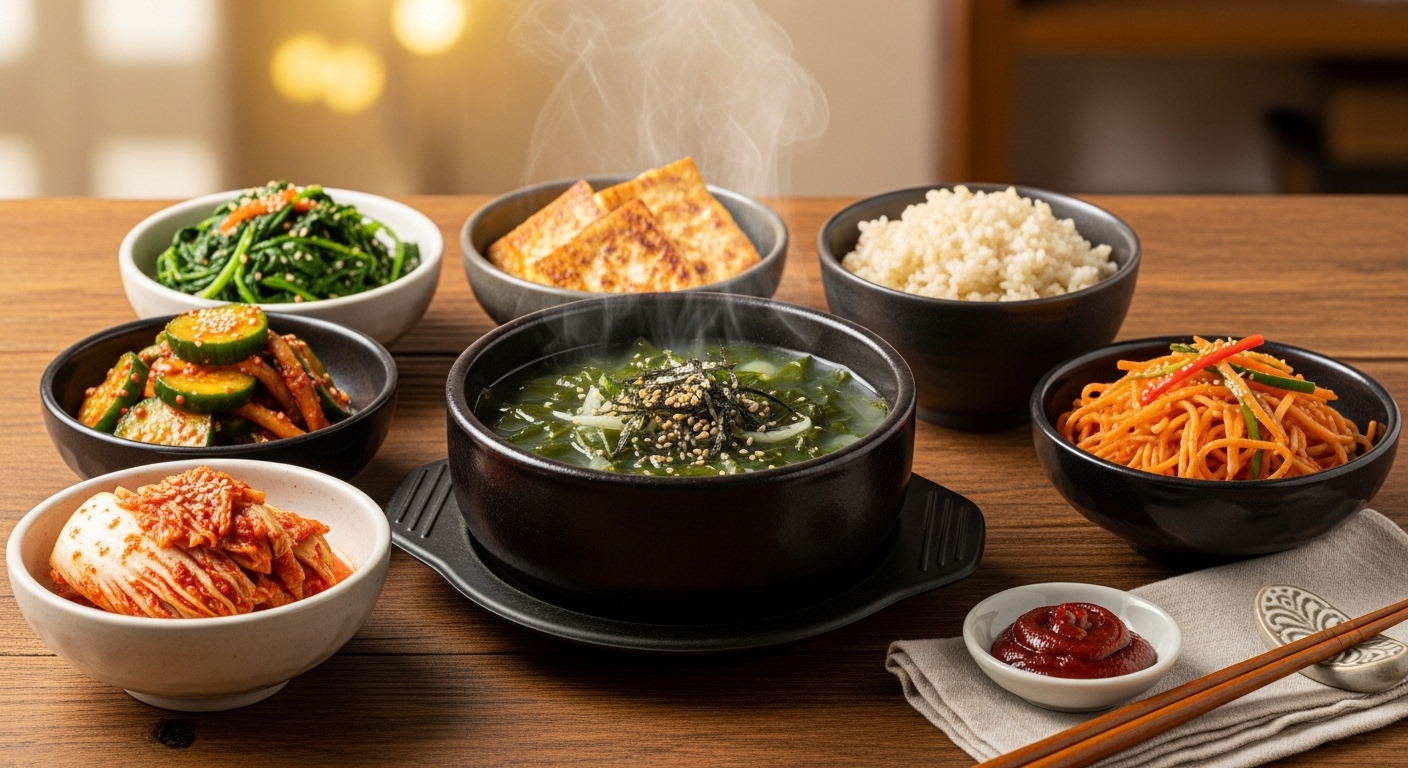 감자미역국맛있게끓이기