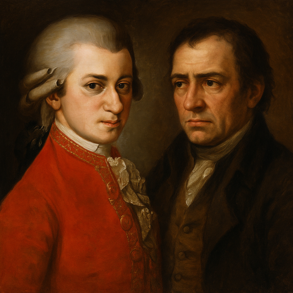 모차르트와 살리에리: 경쟁인가 오해인가, 두 작곡가를 둘러싼 역사와 신화