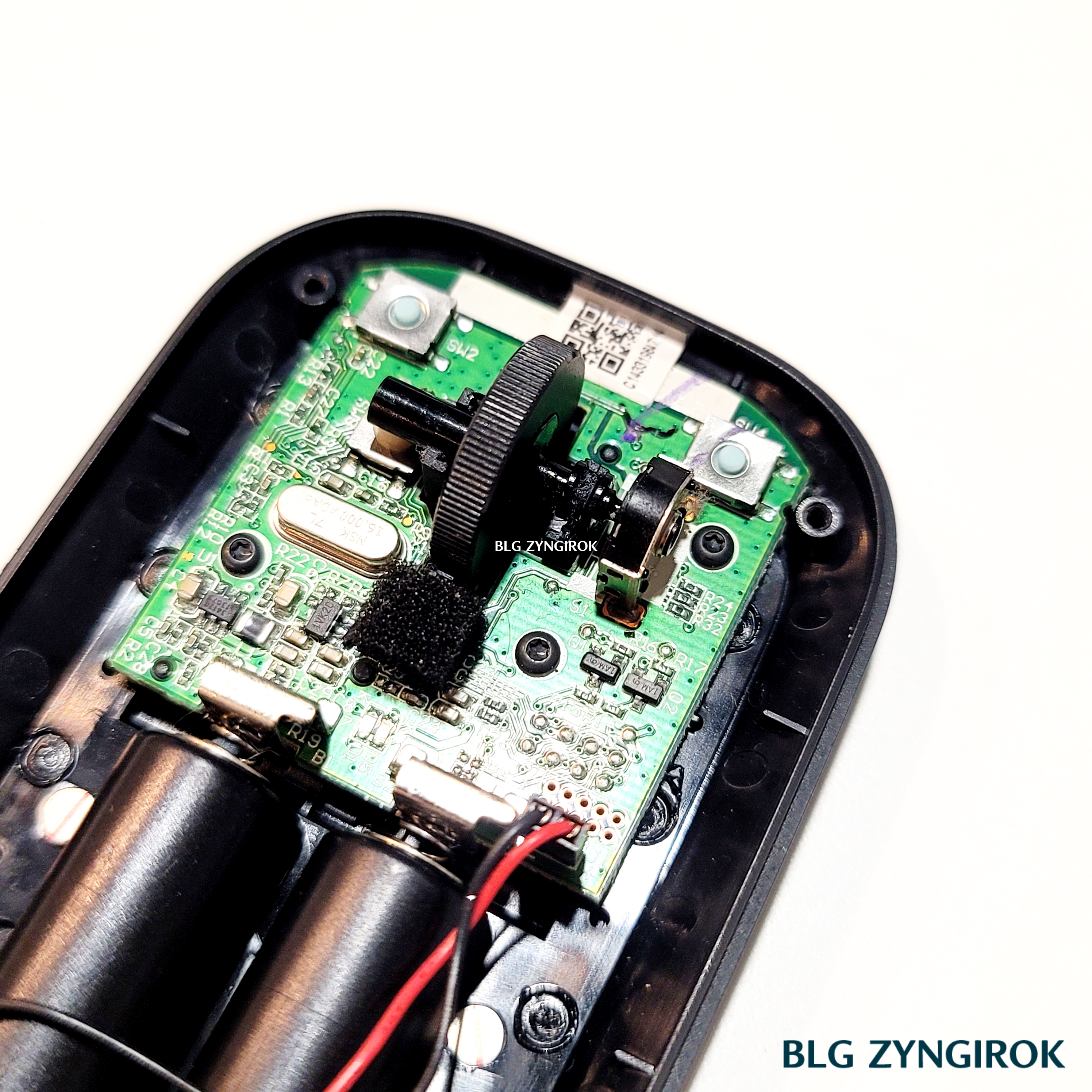 MS Design Mouse에 휠이 다시 장착된 모습