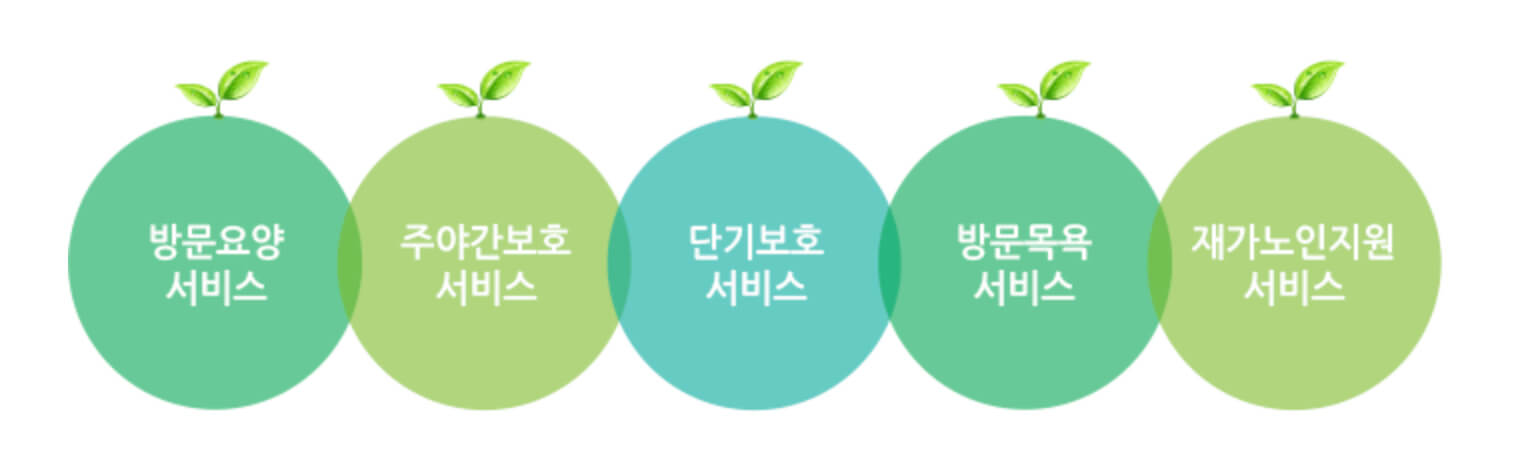 재가노인복지사업 종류