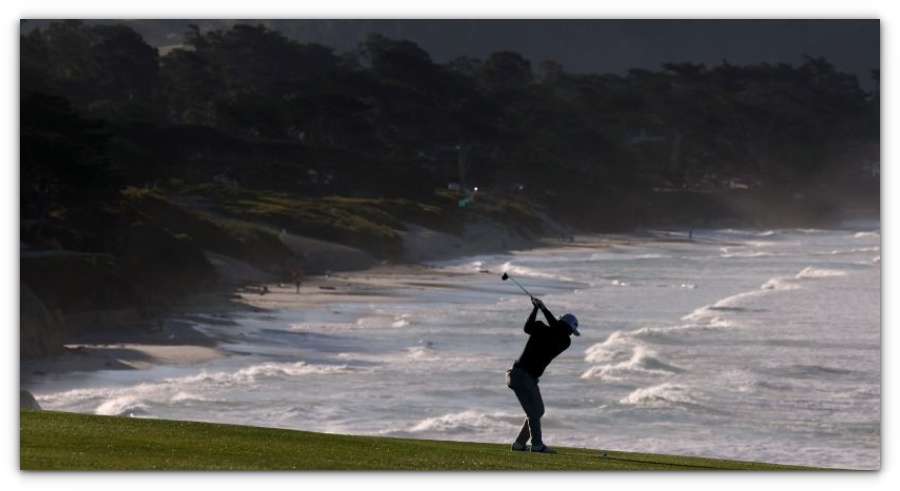 PGA TOUR AT&amp;T 페블비치 프로암 중계방송 및 실시간 스코어 확인하기