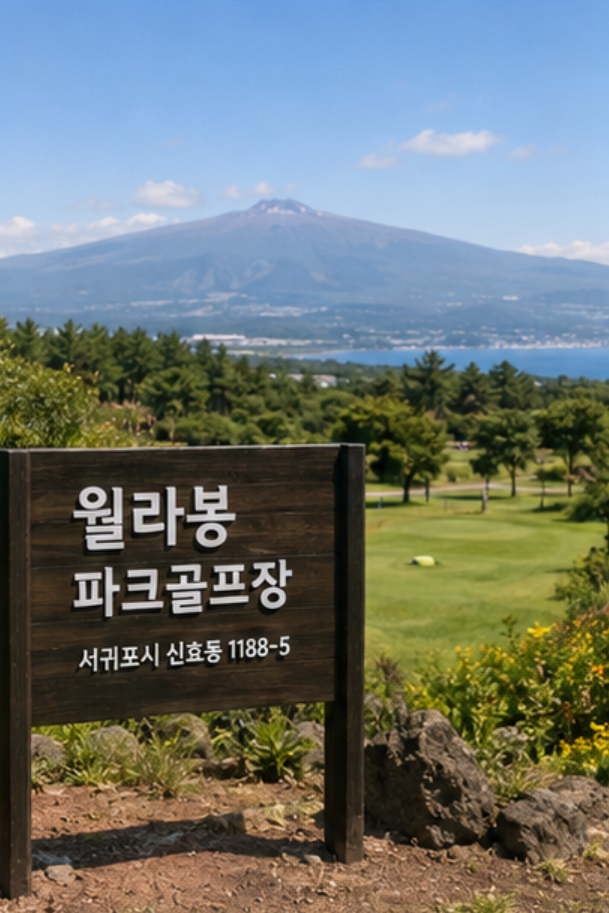 제주 귤밭 뷰맛집에서 15홀 라운딩 - 월라봉파크골프장 위치, 코스, 이용시간, 요금, 예약방법 총정리