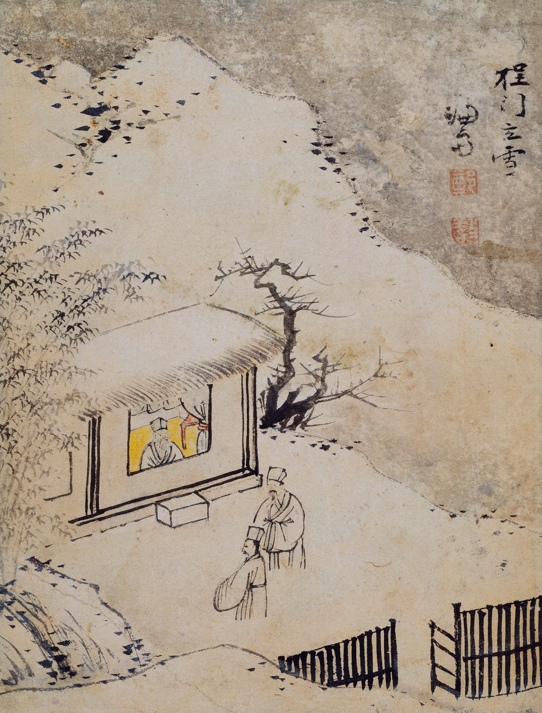 겸재 정선 정문입설도