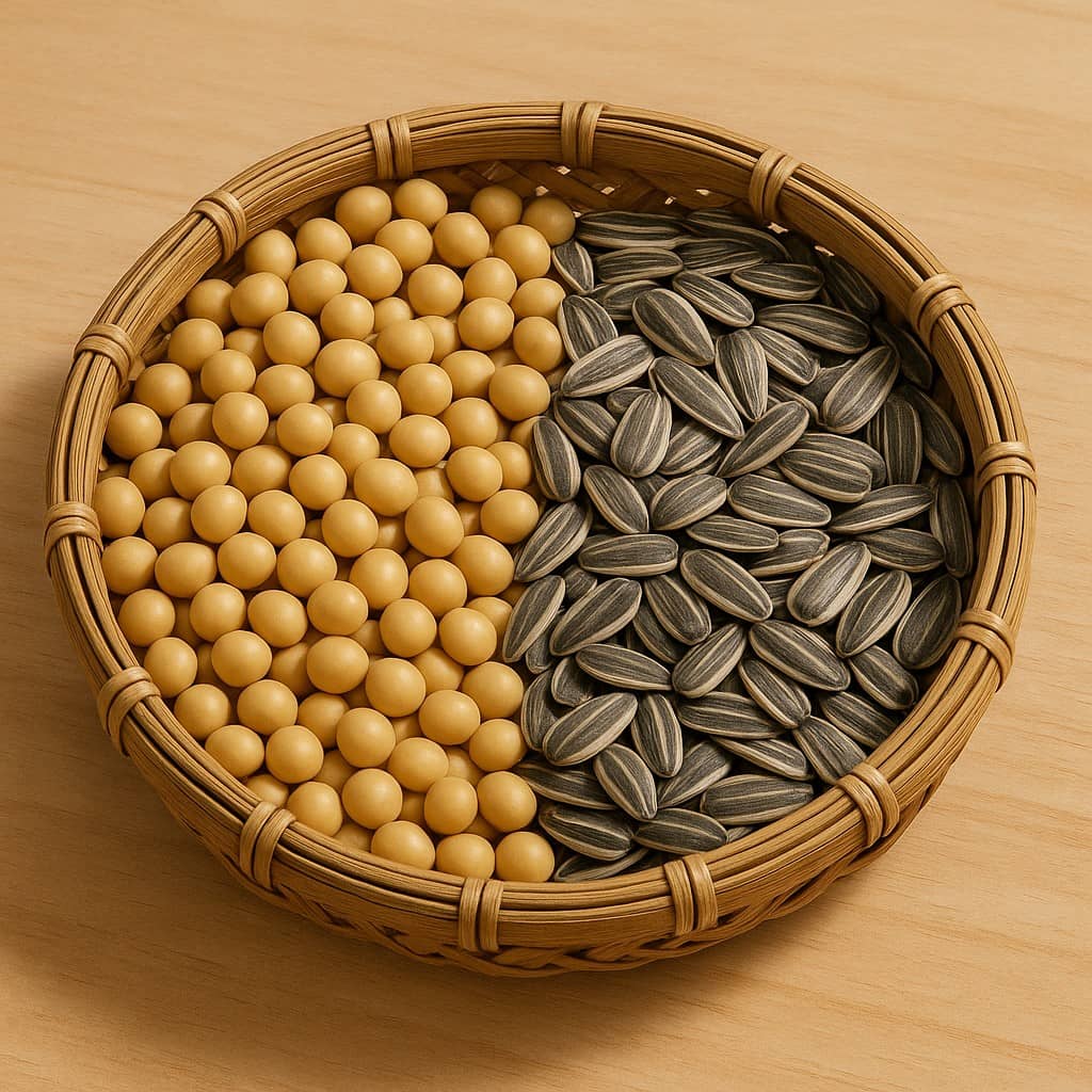 레시틴 건강기능식품 원료 - 대두, 해바라기씨