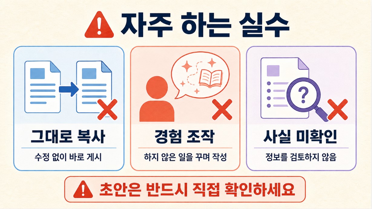 챗GPT 활용 시 자주 하는 실수