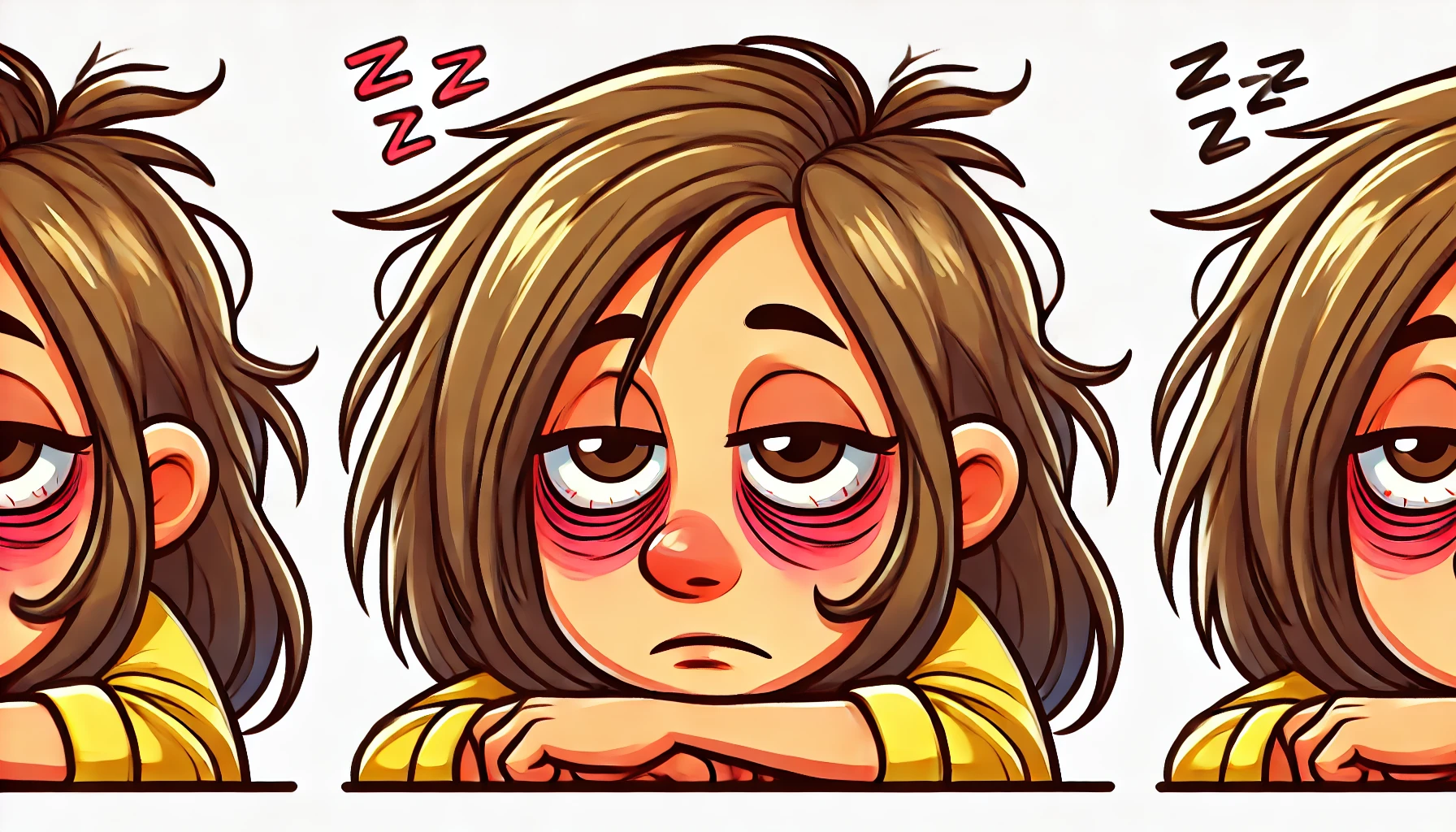 피곤해서-힘들어하는-여자