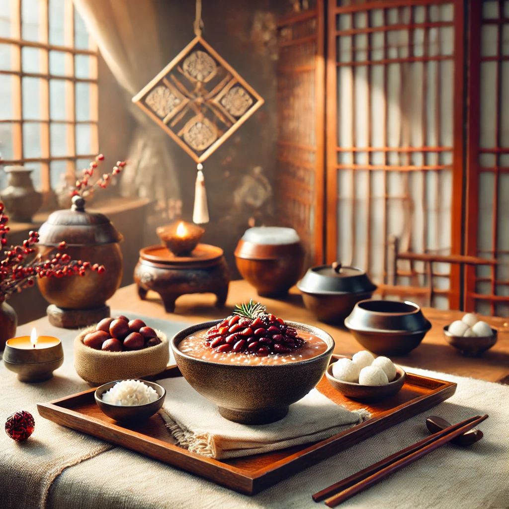 동지 팥죽 사진