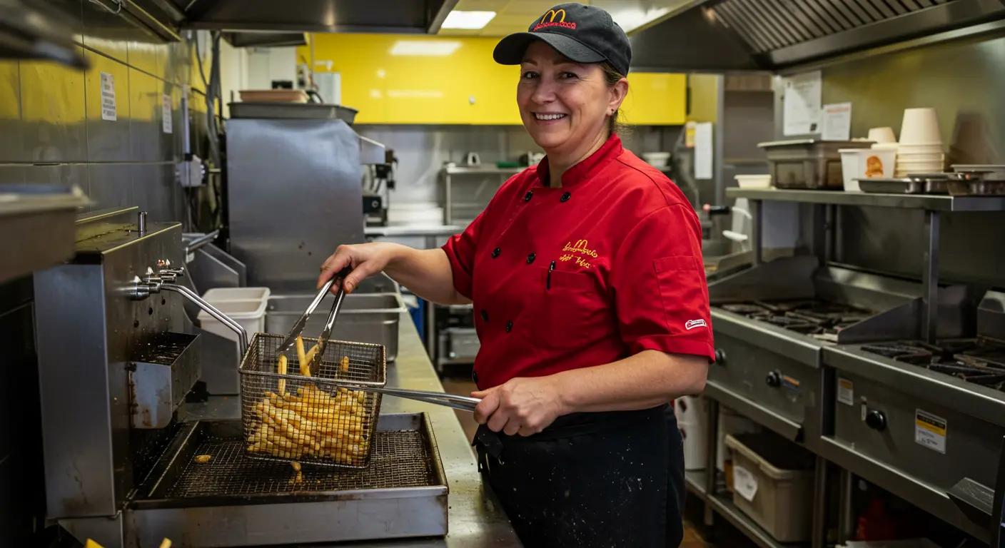 패스트푸트 요리사