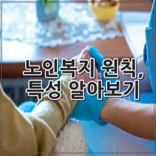 노인복지 원칙&#44; 특성 알아보기