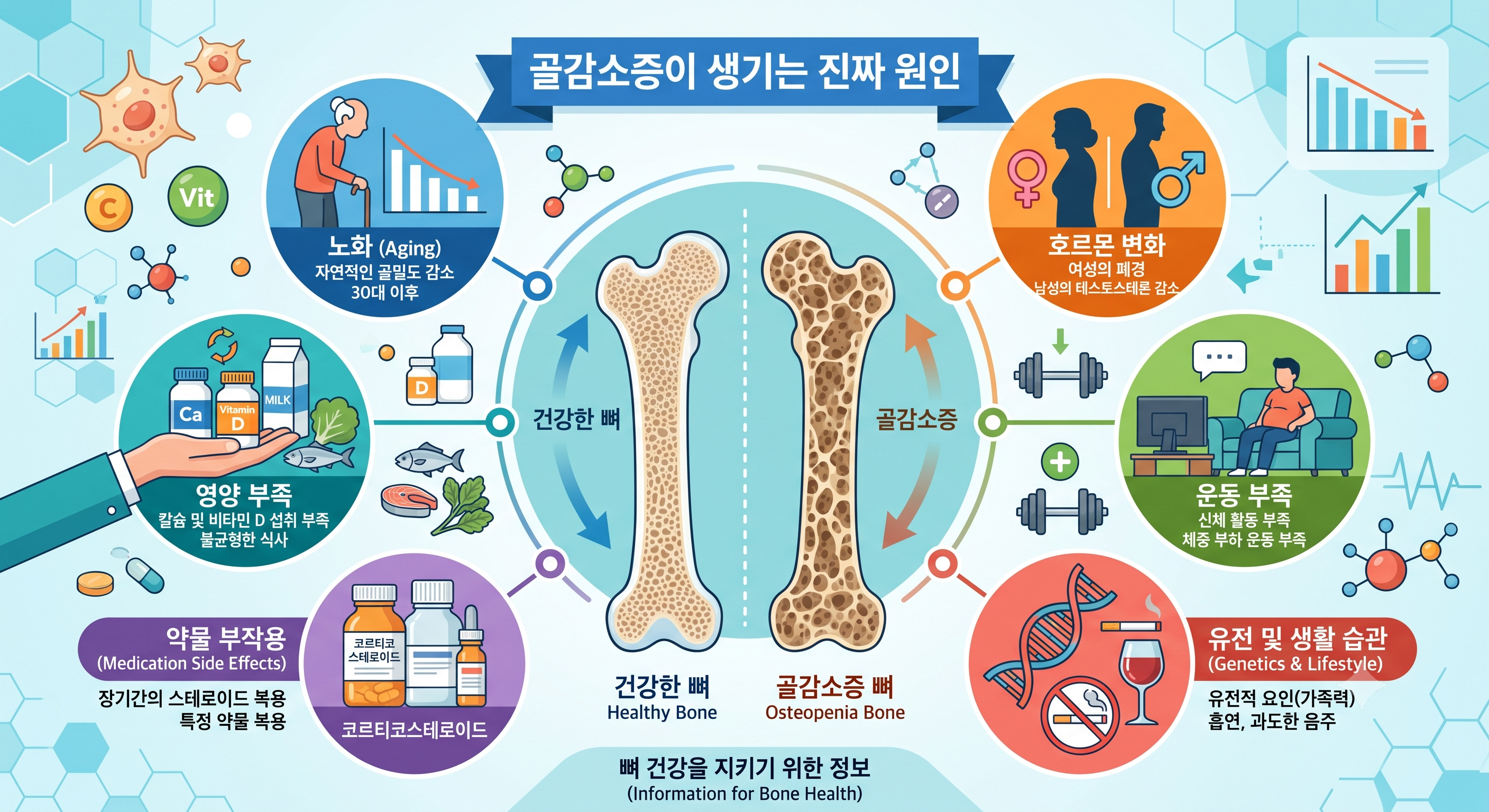 골감소증의 원인