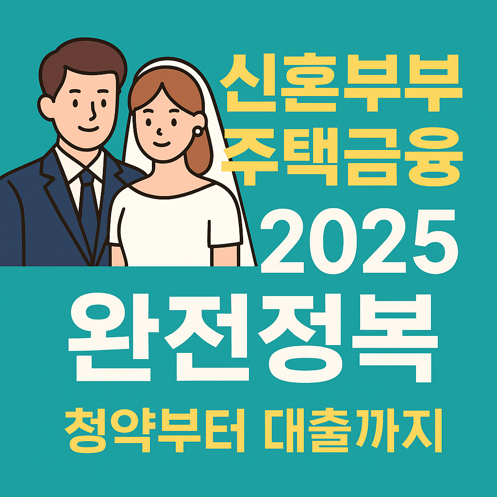 신혼부부 주택금융 지원제도 2025 완전정복