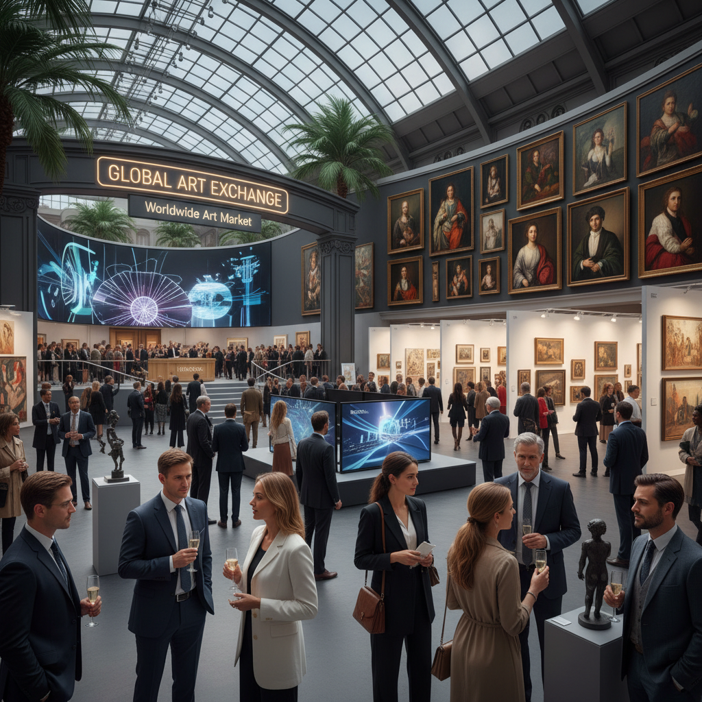 글로벌 아트 마켓의 규모 - 경기 침체와 미술 시장의 상관관계