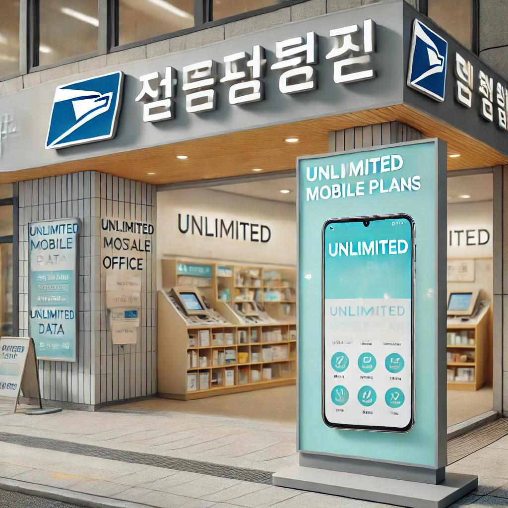 우체국 알뜰폰 무제한
