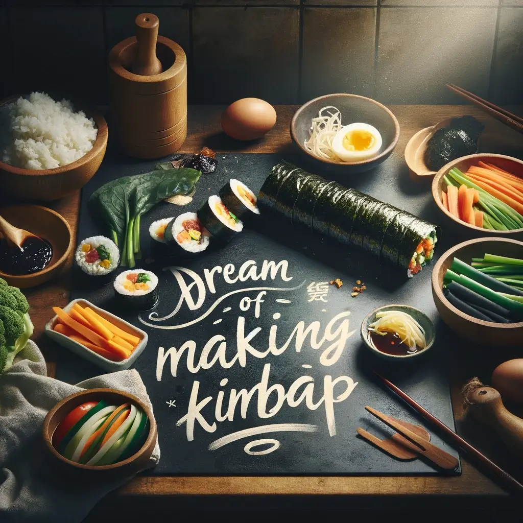 김밥 싸는 꿈 해몽 해석