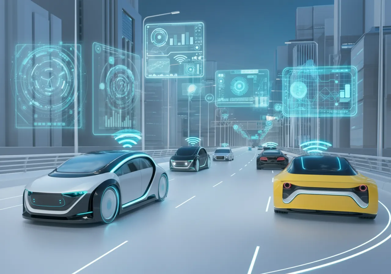 자율주행차와 연동된 실시간 정보 시스템