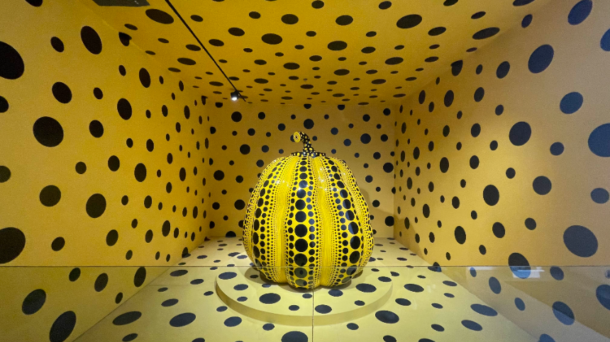 본태미술관 제3관 쿠사마 야요이 전시 '호박'