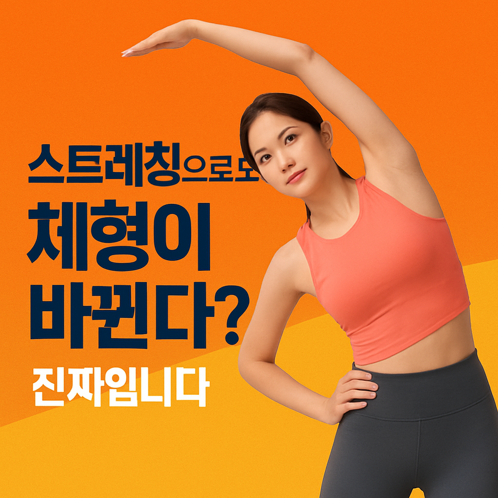스트레칭으로도 체형이 바뀐다?